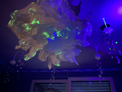 Test mit der Taschenlampe